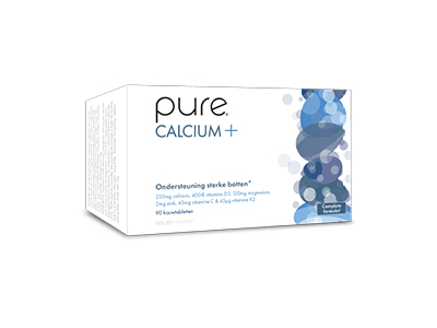 Versterking van de beenderen met pure Calcium+ van de laboratoria SOLIDPHARMA