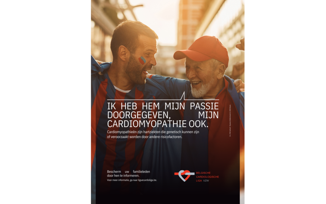 Eén op de 200 mensen lijdt aan cardiomyopathie