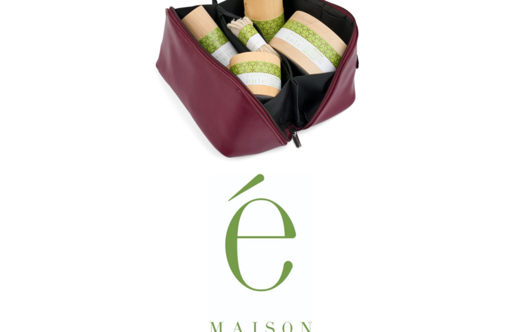 Maison ÉOLE pakt uit met een toilettasje van druivendraf