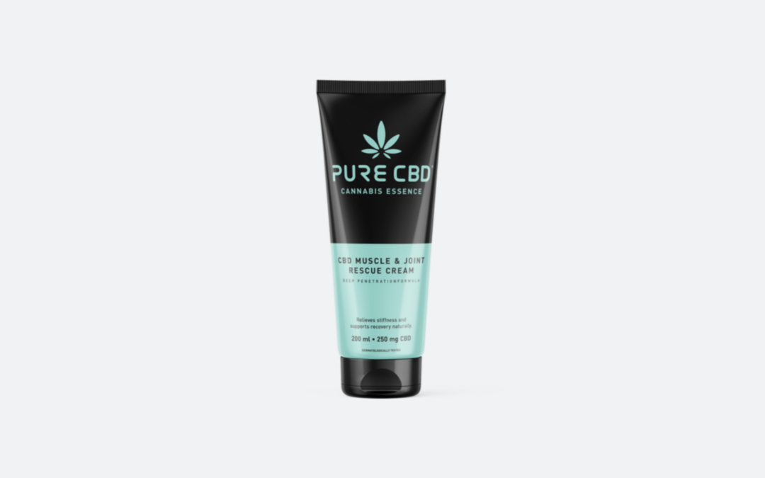 Spier en gewrichtscréme van Pure CBD – Verlichting van spier en gewrichtspijnen