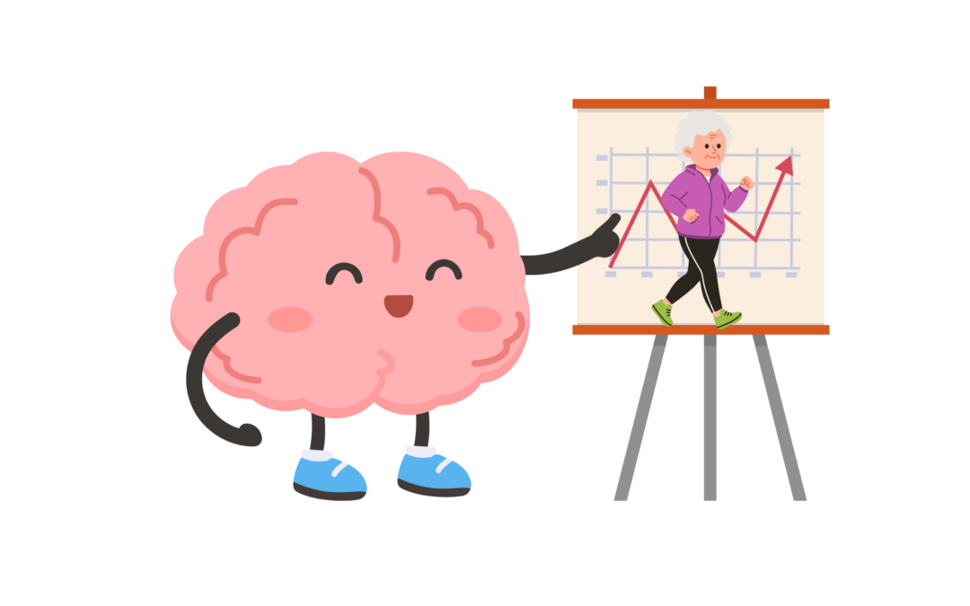 Lichaamsbeweging is goed voor het behoud van de hersenfunctie bij 55-plussers