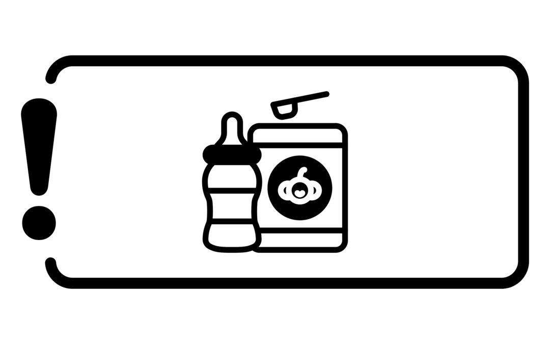 Besmette babyvoeding, uw advies voor ouders